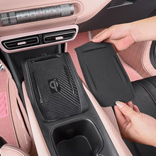 Load image into Gallery viewer, Car Center Console Wireless Charging Mat Washable Anti Skid Pad Anti Slip Mat Silicone for BYD Seagull Accessories Auto
