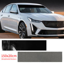 Load image into Gallery viewer, 20cmx150cm Car Front Windshield Anti-UV Stickers Privacy Window Stickers for Auto Side Blocks Cover Film
