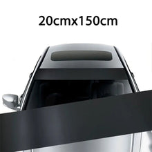 Load image into Gallery viewer, 20cmx150cm Car Front Windshield Anti-UV Stickers Privacy Window Stickers for Auto Side Blocks Cover Film
