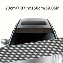Load image into Gallery viewer, 20cmx150cm Car Front Windshield Anti-UV Stickers Privacy Window Stickers for Auto Side Blocks Cover Film
