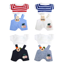 Load image into Gallery viewer, Clothes Only 17cm Pendant Blind Box Macaron Cloth Labubu Chill Filled Doll Accessories Cos Gift Doll Pure Handmade Cloth
