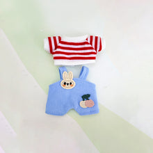 Load image into Gallery viewer, Clothes Only 17cm Pendant Blind Box Macaron Cloth Labubu Chill Filled Doll Accessories Cos Gift Doll Pure Handmade Cloth
