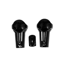 Load image into Gallery viewer, 3Pcs/Set Car Interior Gear Shift Knob Head Decorative Trim Cover Red Black Carbon Fiber For Ford Mustang 2015 - 2019
