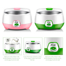 Load image into Gallery viewer, 1L Mini Automatic Yogurt Maker Machine with Constant Temperature Household DIY Yogurt Tools Kitchen Appliances Stainless Steel Tank

