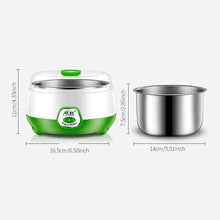 Load image into Gallery viewer, 1L Mini Automatic Yogurt Maker Machine with Constant Temperature Household DIY Yogurt Tools Kitchen Appliances Stainless Steel Tank
