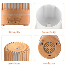 Load image into Gallery viewer, Ultrasonic Bird Cage Humidifier USB Spray Cool Mist Humidifier With Colorful Light Cartoon Colorful Light Home Aroma Diffuser
