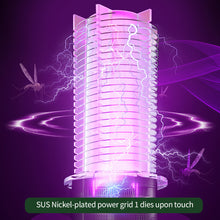 Load image into Gallery viewer, Electric Mosquitoes Killer Lamp Indoor Attractant Fly Trap For Mosquitoes Indoor Rechargeable Mosquitoes Trap Light Lamp Suction
