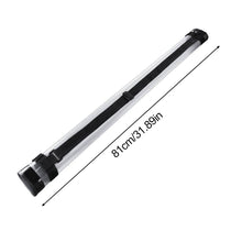 Load image into Gallery viewer, 81CM Pool Cue Transparent Plastic Storage Rod Bucket For 1/2 Split Cue Billiard Supplies Accessories
