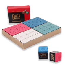 Load image into Gallery viewer, 12PCS/Box Billiard Cue Tip Chalk American Black 8 Pool Cue Tip Square Powder Billiard Supplies Accessories
