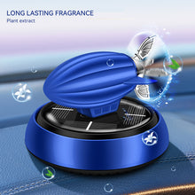 Load image into Gallery viewer, Car Solar Air Freshener Interior Fragrance Ornaments Airship Decoration Ship Tail Rotating Aroma Diffuser for Vehicle Home Office
