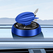 Load image into Gallery viewer, Car Solar Air Freshener Interior Fragrance Ornaments Airship Decoration Ship Tail Rotating Aroma Diffuser for Vehicle Home Office
