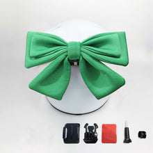 Load image into Gallery viewer, Motorcycle Helmet Bow Decoration Electric Bike Helmet Car Body Decoration Bows Accessories Bowknot Quick-dismantling For Girl Women
