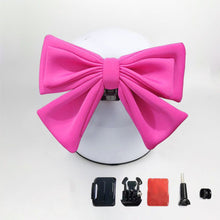 Load image into Gallery viewer, Motorcycle Helmet Bow Decoration Electric Bike Helmet Car Body Decoration Bows Accessories Bowknot Quick-dismantling For Girl Women
