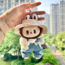 Load image into Gallery viewer, Doll Hat for Dollhouse Miniature 17cm Labubu Color Match Hat Kawaii Cute Doll Accessories Kids Girls Toys
