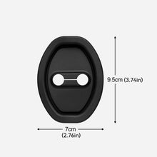 Load image into Gallery viewer, 4Pcs Universal Car Door Lock Buckle Protective Cover Silicone Door Shock Absorber Cushion Thickened Anti-collision Pad
