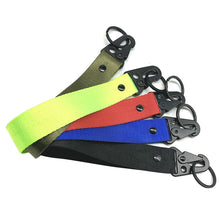 Load image into Gallery viewer, Solid Color Ribbon Keychain Lanyard Business Gift Fashion Key Chain Men Women Car Key Strap Waist Wallet KeyChains Keyrings
