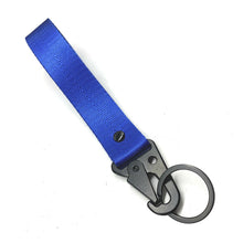Load image into Gallery viewer, Solid Color Ribbon Keychain Lanyard Business Gift Fashion Key Chain Men Women Car Key Strap Waist Wallet KeyChains Keyrings
