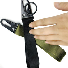 Load image into Gallery viewer, Solid Color Ribbon Keychain Lanyard Business Gift Fashion Key Chain Men Women Car Key Strap Waist Wallet KeyChains Keyrings
