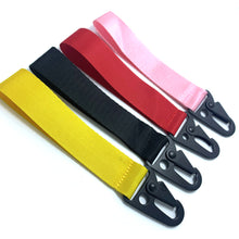 Load image into Gallery viewer, Solid Color Ribbon Keychain Lanyard Business Gift Fashion Key Chain Men Women Car Key Strap Waist Wallet KeyChains Keyrings
