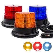 Load image into Gallery viewer, 12V Car Truck Roof Top Warning Light Emergency LED Strobe Light Flashing Traffic Lamp With Magnetic Base For Auto Security
