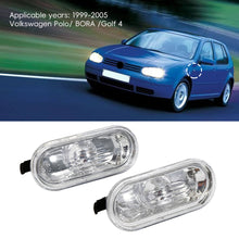 Load image into Gallery viewer, 2Pcs Car Side Marker Lights Turn Signal Lamp Warning Lights Compatible for Volkswagen Golf 4 Mk4 Bora Vento Seat

