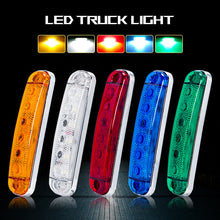 Load image into Gallery viewer, 12V- 80V 6LED Trailer Side Clearance Marker Lamp Warning Lens Flashing Lights Truck Side Marker Lamp Marker

