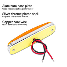 Load image into Gallery viewer, 12V- 80V 6LED Trailer Side Clearance Marker Lamp Warning Lens Flashing Lights Truck Side Marker Lamp Marker
