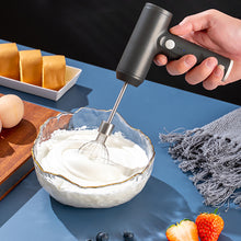 Load image into Gallery viewer, Wireless Handheld Egg Beater 3 Speeds Electric Milk Frother Foam Maker Mixer USB Rechargeable Coffee Drink Frothing Wand Foamer
