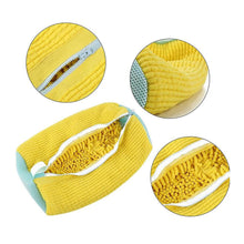 Load image into Gallery viewer, Washing Shoes Bag Cotton Laundry Net Fluffy fibers Easily remove dirt Washing Bags Anti-deformation Shoes Clothes Organizer

