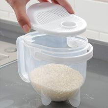 Load image into Gallery viewer, Washing Rice Machine with Handle Plastic Strainer Soybean Washer Sieve Convenient Multifunctional for Kitchen Supplies
