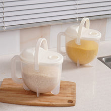 Load image into Gallery viewer, Washing Rice Machine with Handle Plastic Strainer Soybean Washer Sieve Convenient Multifunctional for Kitchen Supplies

