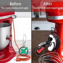 Load image into Gallery viewer, 6Pcs Cord Wrapper Organizer Clip With Self-Adhesive Wire Clip Holder Winder Management Cable Winder Kitchen Appliances Winder Fixed
