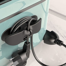 Load image into Gallery viewer, 4Pcs Cord Wrapper Organizer Clip With Self-Adhesive Wire Clip Holder Winder Management Cable Winder Kitchen Appliances Winder Fixed
