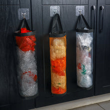Load image into Gallery viewer, Home Grocery Bag Holder Wall Mount Plastic Bag Holder Dispenser Hanging Storage Trash Garbage Bag Kitchen Garbage Organizer
