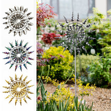 Load image into Gallery viewer, Magical Kinetic Metal Windmill Spinner Unique Wind Powered Catchers Patio Garden Lawn Outdoor Courtyard Decoration
