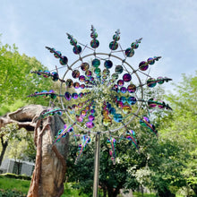 Load image into Gallery viewer, Magical Kinetic Metal Windmill Spinner Unique Wind Powered Catchers Patio Garden Lawn Outdoor Courtyard Decoration
