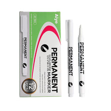 Load image into Gallery viewer, White Black Red Marker Pens 1.0mm Oily Waterproof Paint Pen for Wool Canva Tire Glass Rock Metal DIY Graffiti Sketching Markers Stationery
