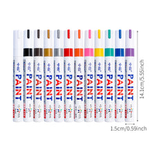Load image into Gallery viewer, White Black Red Sketching Marker Pen Oily Waterproof Paint Pens for Calligraphy Painting Drawing DIY Graffiti Art Supplies
