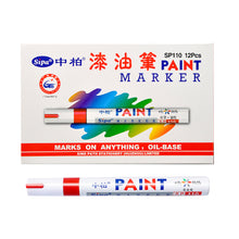 Load image into Gallery viewer, White Black Red Sketching Marker Pen Oily Waterproof Paint Pens for Calligraphy Painting Drawing DIY Graffiti Art Supplies
