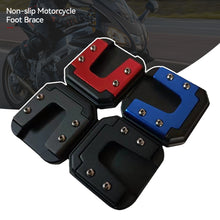 Load image into Gallery viewer, Universal Motorcycle Extension Scooter Bike Kickstand Extender Foot Side Stand Pad Support Plate Anti-skid Enlarged Base
