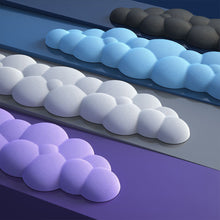 Load image into Gallery viewer, Mouse pad with wrist rest keyboard cloud anti-slip memory foam desktop office gamer mouse wrist rest
