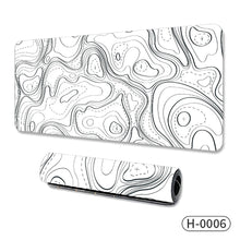 Load image into Gallery viewer, Mouse Pad Large Keyboard Mouse Desk Pad Computer Locking Edge Non-slip Rubber Gaming Mouse Pad Laptop Mouse Carpet
