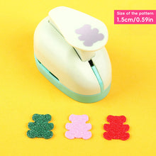 Load image into Gallery viewer, Flower Furador 15mm DIY Craft Hole Puncher Paper Cut Eva Foam Maker Scrapbooking Labor Saving for Kid Hole Punch Embossing
