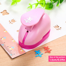 Load image into Gallery viewer, Flower Furador 15mm DIY Craft Hole Puncher Paper Cut Eva Foam Maker Scrapbooking Labor Saving for Kid Hole Punch Embossing
