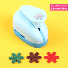 Load image into Gallery viewer, Flower Furador 15mm DIY Craft Hole Puncher Paper Cut Eva Foam Maker Scrapbooking Labor Saving for Kid Hole Punch Embossing

