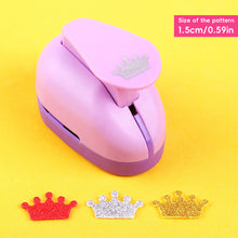 Load image into Gallery viewer, Flower Furador 15mm DIY Craft Hole Puncher Paper Cut Eva Foam Maker Scrapbooking Labor Saving for Kid Hole Punch Embossing

