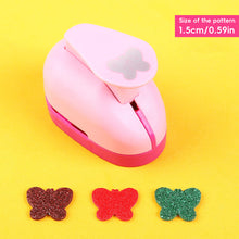 Load image into Gallery viewer, Flower Furador 15mm DIY Craft Hole Puncher Paper Cut Eva Foam Maker Scrapbooking Labor Saving for Kid Hole Punch Embossing
