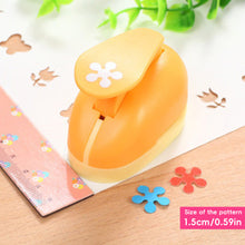 Load image into Gallery viewer, Flower Furador 15mm DIY Craft Hole Puncher Paper Cut Eva Foam Maker Scrapbooking Labor Saving for Kid Hole Punch Embossing
