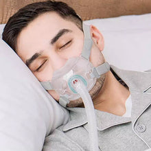 Load image into Gallery viewer, S/M/L 3 Sizes Respirator Universal Full Face F6 CPAP Mask Respirator Nose Mask Fish Leap Remit Suitable Universal Mask Health Care
