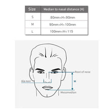 Load image into Gallery viewer, Respirator Universal Full Face FM1B CPAP Mask Respirator Nose Mask Fish Leap Remit Suitable Universal Mask Health Care
